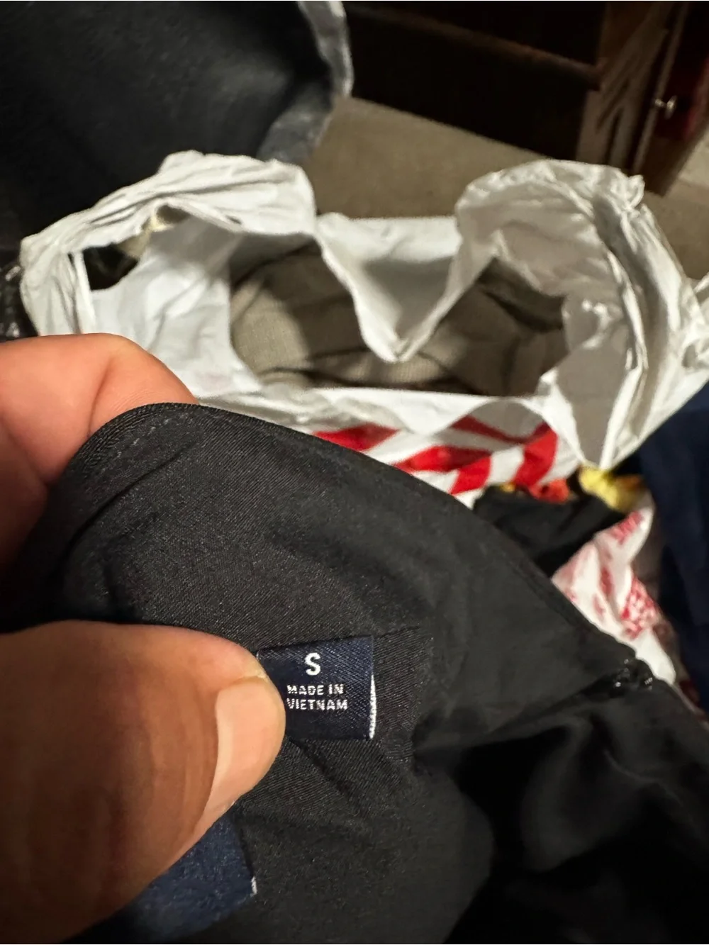 GAP Kids Black Jacket with Navy Logo Tag